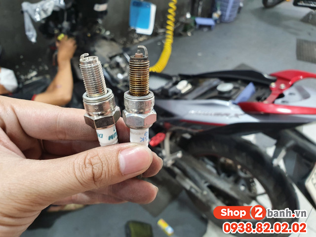 Bugi denso iridium power iu27 cho winner 150 cbr150 moto pkl - 4