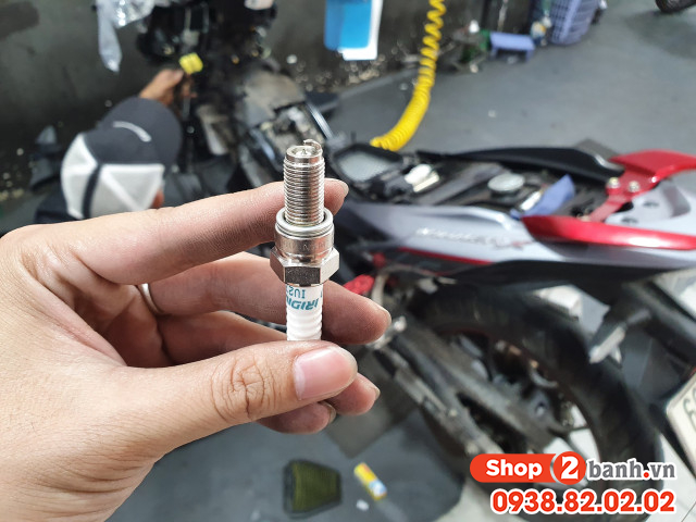 Bugi denso iridium power iu27 cho winner 150 cbr150 moto pkl - 3