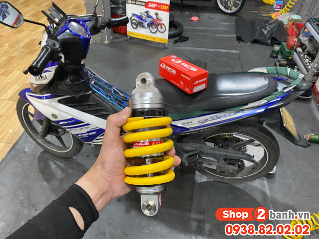 Phuộc rcb e2 cho exciter 135 cao 203mm chính hãng - 1
