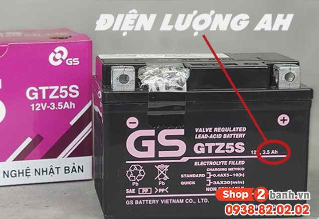 Cách đọc thông số trên bình ắc quy xe máy chính xác - 2