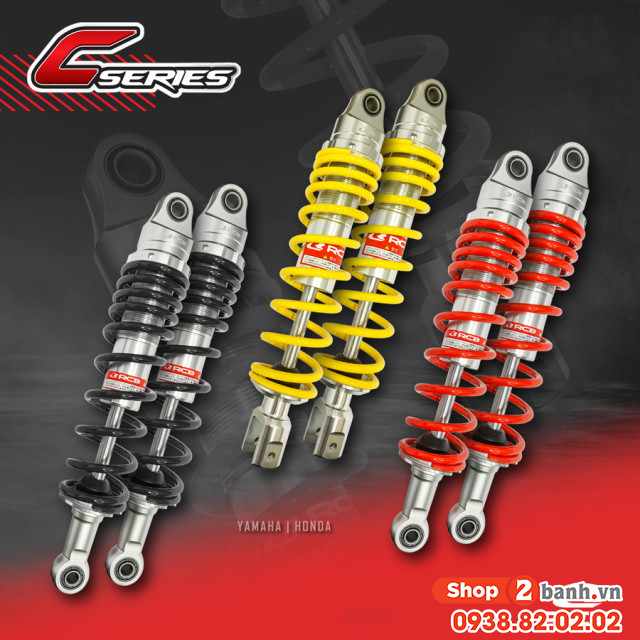 Phuộc nào nhún êm nhiều chế độ tăng chỉnh nâng cấp cho xe mùa tết - 2
