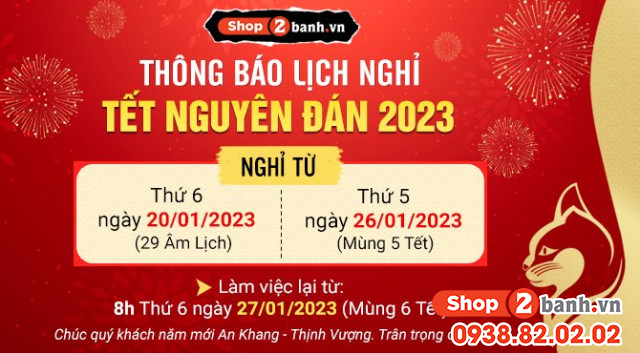 32Wing32 - thông báo lịch giao hàng tết nguyên đán - 2