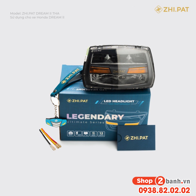 Đèn led 2 tầng cho dream ii dream thái super dream chính hãng zhipat - 5