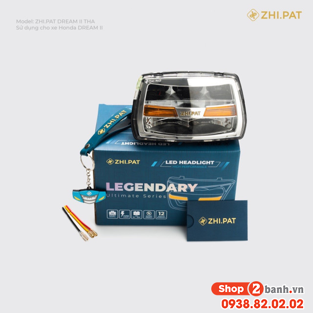 Đèn led 2 tầng cho dream ii dream thái super dream chính hãng zhipat - 4