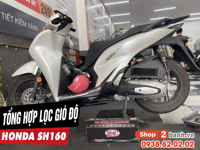 Tổng hợp lọc gió độ cho xe sh160i bán chạy shop2banh năm 2026 - 1