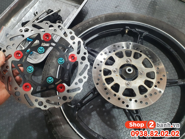 Kích thước đĩa thắng trước sirius bao nhiêu thay loại nào phù hợp - 2