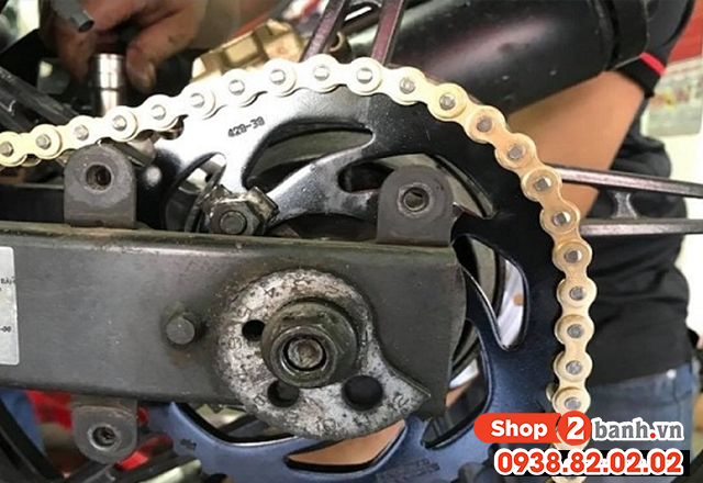 Tuổi thọ trung bình của nhông sên dĩa xe máy là bao lâu - 2