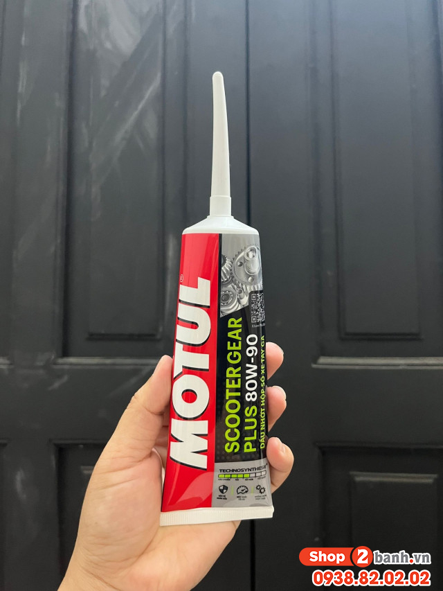 Motul scooter gear plus nhớt lap nhớt hộp số 120ml - 1