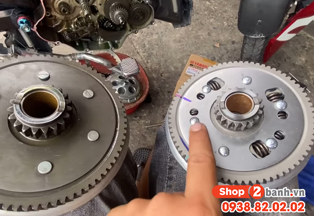 Chuồng heo nồi xe exciter là gì có chức năng gì trong bộ nồi - 2