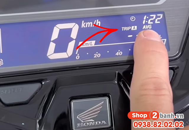 Hướng dẫn sử dụng đồng hồ xe vario 160 mới - 9