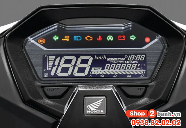 Hướng dẫn sử dụng đồng hồ xe vario 160 mới - 3