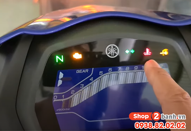 Hướng dẫn sử dụng đồng hồ xe exciter 155 mới - 2