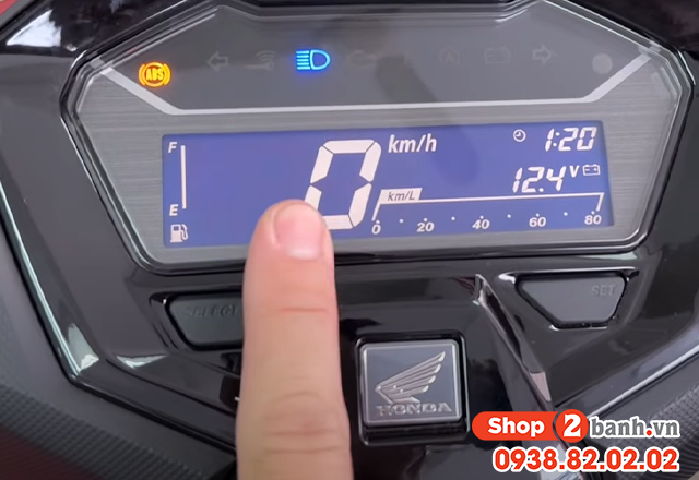 Hướng dẫn sử dụng đồng hồ xe vario 160 mới - 5