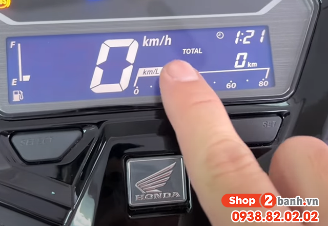 Hướng dẫn sử dụng đồng hồ xe vario 160 mới - 7