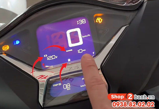 Hướng dẫn sử dụng đồng hồ xe sh 160 mới - 5