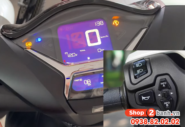 Hướng dẫn sử dụng đồng hồ xe sh 160 mới - 4