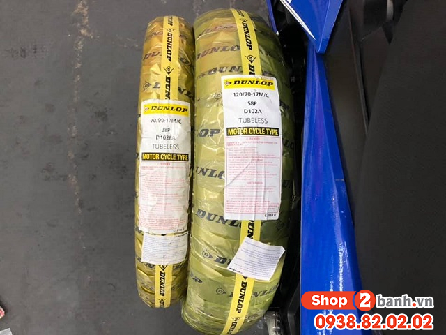 Lốp dunlop d102a 7090-17 - 12070-17 - 1