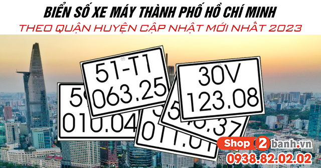 Biển số xe máy thành phố hồ chí minh theo quận huyện cập nhật mới - 1