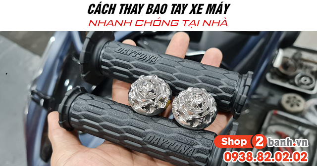 Cách thay bao tay xe máy nhanh chóng tại nhà - 1
