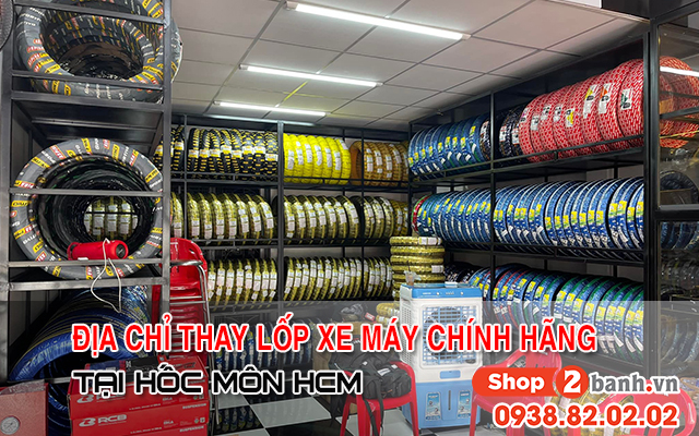 Địa chỉ thay vỏ lốp xe máy tại bà điểm chính hãng giá tốt - 1