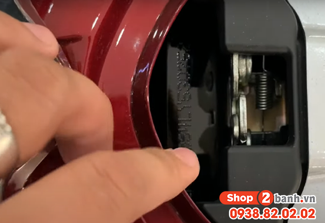 Cách xem số khung số máy xe vision nằm ở đâu - 2