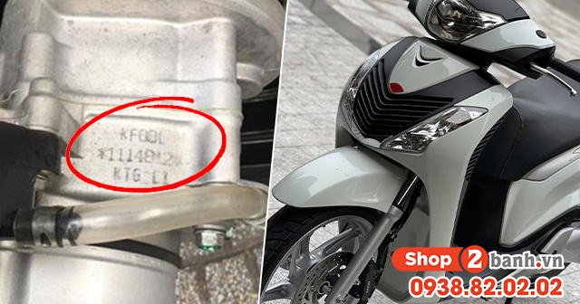 Cách xem số khung số máy xe sh ý nhập khẩu nằm ở đâu - 1