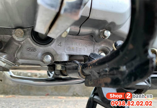 Cách xem số khung số máy xe sirius nằm ở đâu - 2