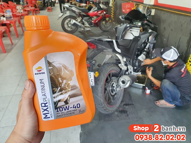 Nhớt repsol mxr platinum 10w40 1l - 1