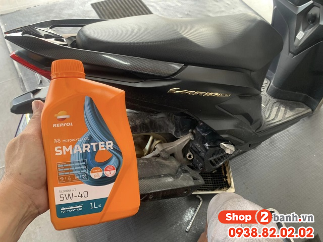 Nhớt repsol smarter scooter 4t 5w-40 1l - 1