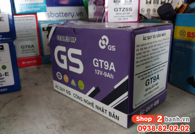 Bình ắc quy 12v 9ah giá bao nhiêu thay cho xe máy nào phù hợp - 1