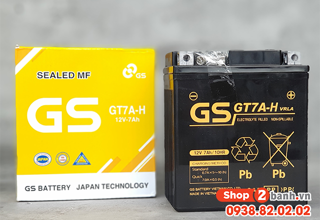 Bình ắc quy 12v 7ah giá bao nhiêu thay cho xe máy nào phù hợp - 1