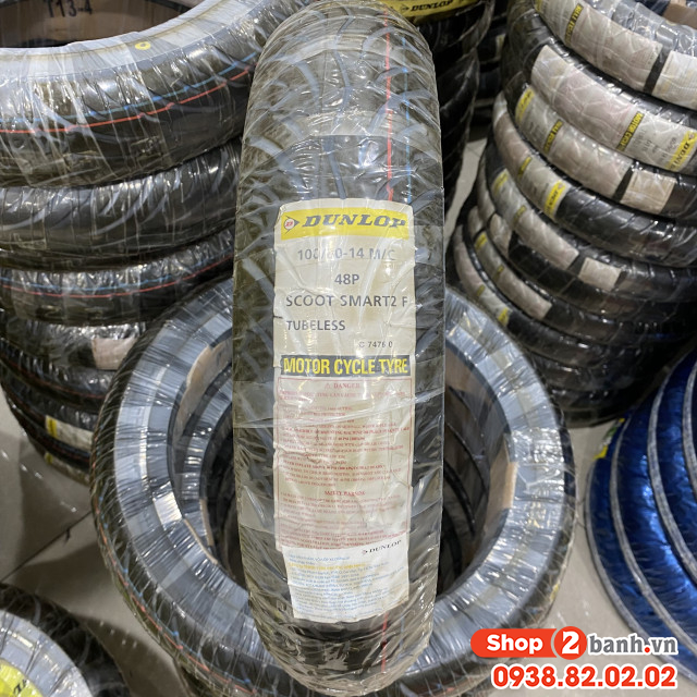 Vỏ dunlop 10080-14 scoot smart 2 - 1