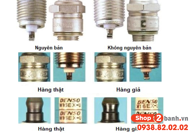 Các dấu hiệu nhận biết bugi denso chính hãng với bugi giả - 3