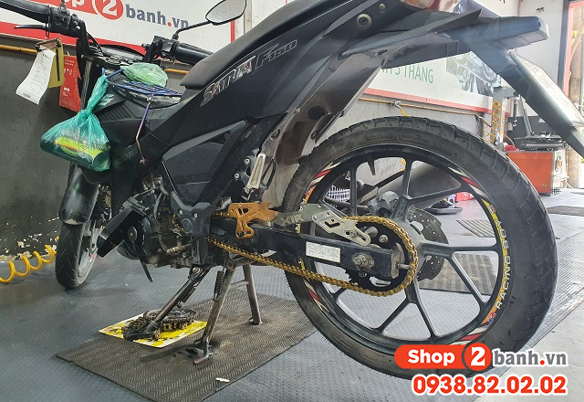 Cách tăng xích xe máy satria 150 đúng chuẩn tại nhà - 2