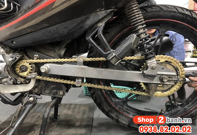 Cách tăng xích xe máy yamaha sirius đúng chuẩn tại nhà - 2