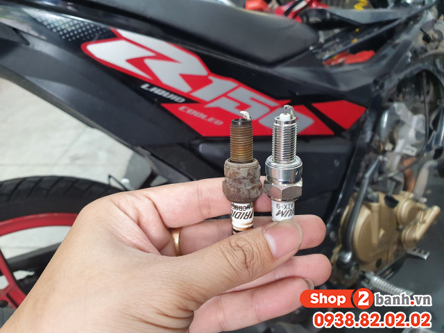 Bugi ngk iridium cpr9eaix-9 cho winner 150 sonic cbr150 moto pkl - 3