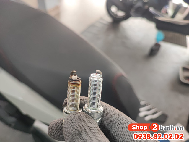 Bugi ngk laser iridium cho shvn 2020 sh350i vario 160 pcx 160 adv - 5
