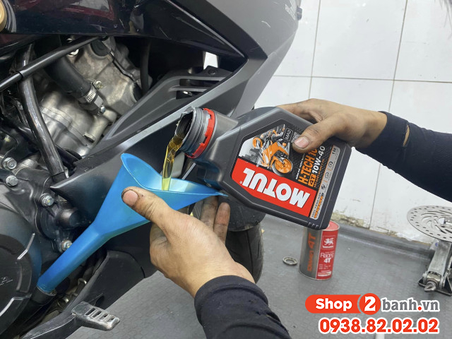  nhớt motul h-tech 100 4t 10w40 - 5