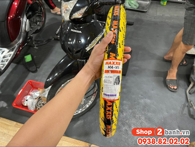 Vỏ có ruột maxxis 7090-17 gai xương cá - 1