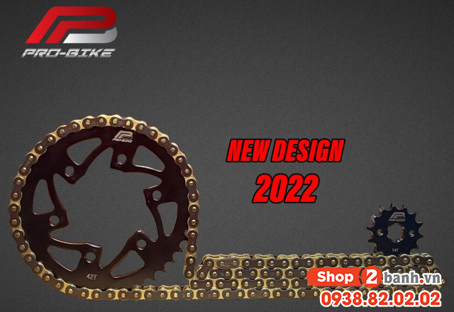 Xe exciter 155 thay nsd probike dĩa 46t sên 124 có được không - 3