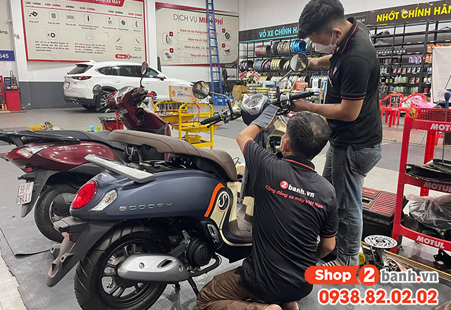 Xe scoopy bị lạng tay lái khi gặp đường xấu nguyên nhân và cách khắc phục - 5