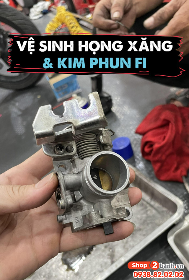 Gói bảo dưỡng xe số xe côn tay nâng cao 14 bước - 2