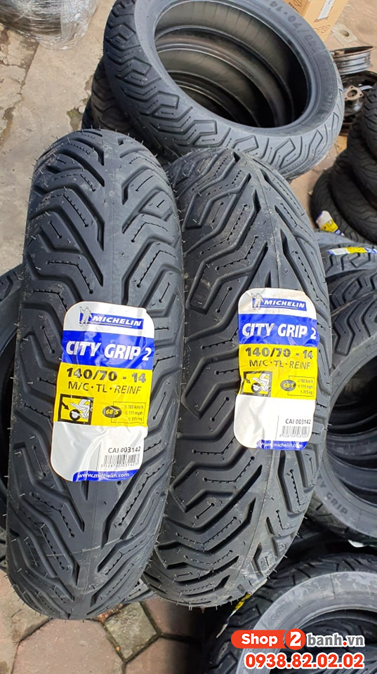 Vỏ michelin city grip 2 size 14070-14 - 1