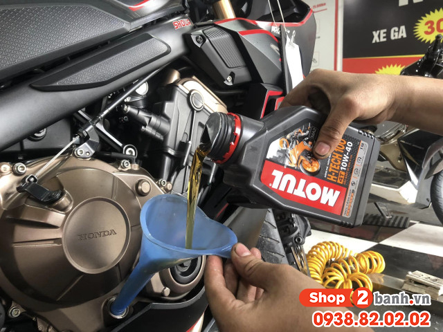  nhớt motul h-tech 100 4t 10w40 - 8