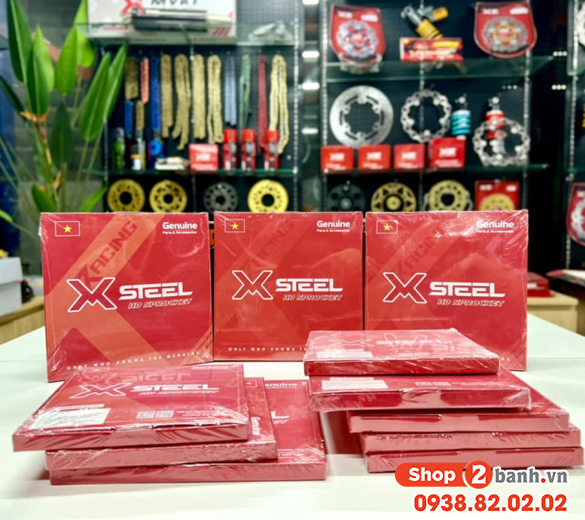 Bộ nhông sên dĩa x1r cho winner 122l đen - 2