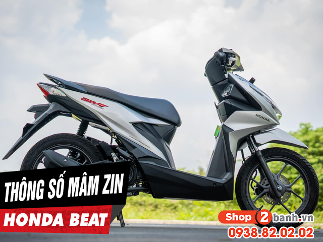 Thông số mâm zin honda beat 110 là bao nhiêu  - 1