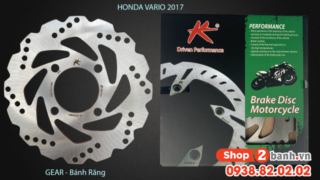 Kích thước đĩa thắng trước xe beat 110 bao nhiêu thay loại nào phù hợp - 7
