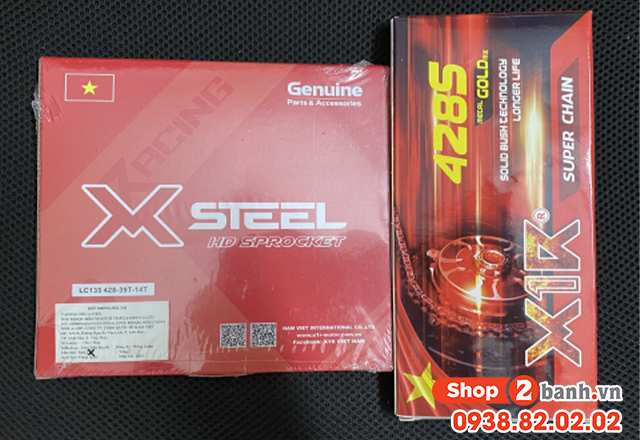 Exciter 135 thay nhông xích x1r chạy có bền tốt giá bao nhiêu - 2