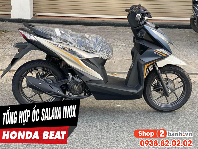 Tổng hợp ốc salaya inox cho honda beat 110 độ đẹp tại shop2banh - 1