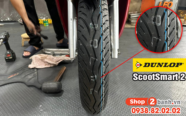 Vỏ dunlop scootsmart 2 có tốt không dùng cho xe nào phù hợp - 3